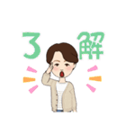 はなはな、日常（個別スタンプ：5）
