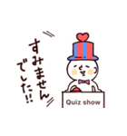 飛び出す⭐︎クイズに答える’僕とくま’（個別スタンプ：11）