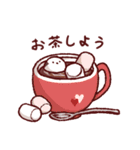 食いしん坊なシマエナガスタンプ（個別スタンプ：6）