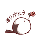 食いしん坊なシマエナガスタンプ（個別スタンプ：16）