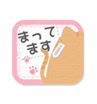 大人可愛い♡猫ねこネコメッセージカード（個別スタンプ：16）