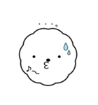 しろモフモフ（個別スタンプ：7）