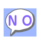 ラク文字3（個別スタンプ：4）