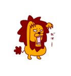 メタボなライオン（個別スタンプ：6）