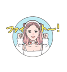 ガーリーnogucciスタンプ（個別スタンプ：5）