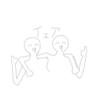 ちょっと雑な手描きスタンプ（個別スタンプ：4）