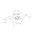 ちょっと雑な手描きスタンプ（個別スタンプ：8）