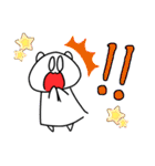 シロクマのベアーくん（個別スタンプ：21）