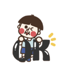 昭和レトロDEあいさつ（個別スタンプ：8）