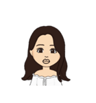 お隣のサトミさん（個別スタンプ：1）