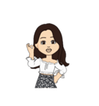 お隣のサトミさん（個別スタンプ：2）