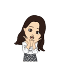 お隣のサトミさん（個別スタンプ：3）
