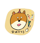 柴犬じゅんぺいスタンプ（個別スタンプ：8）