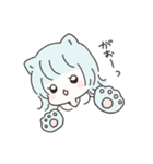 ふわぽめちゃん（個別スタンプ：11）