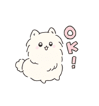 ふわぽめちゃん（個別スタンプ：15）