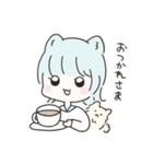 ふわぽめちゃん（個別スタンプ：18）