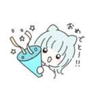 ふわぽめちゃん（個別スタンプ：21）