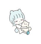 ふわぽめちゃん（個別スタンプ：22）