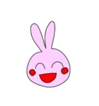 いろんな？うさぎちゃん（個別スタンプ：4）