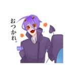 悪魔君と仲間達（個別スタンプ：7）