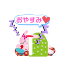 おはようピンクうさぎ君（個別スタンプ：9）