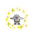 UFOと地球来訪キャラクター（個別スタンプ：3）