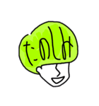 横顔 みどりさん（個別スタンプ：9）