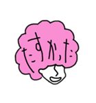 横顔 ももえ さん（個別スタンプ：3）