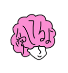 横顔 ももえ さん（個別スタンプ：17）