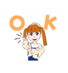 みわちゃんとサブローのアバター（個別スタンプ：1）