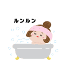 ちょっぴりツンツン女子（個別スタンプ：8）