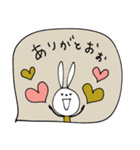 mottoのvうさぎ♡のある暮らし（個別スタンプ：23）