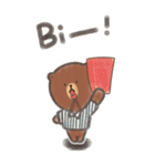 BROWN ＆ FRIENDSxAOO（個別スタンプ：4）