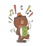 BROWN ＆ FRIENDSxAOO（個別スタンプ：17）