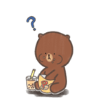 BROWN ＆ FRIENDSxAOO（個別スタンプ：30）