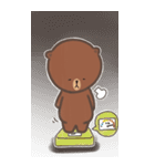 BROWN ＆ FRIENDSxAOO（個別スタンプ：32）