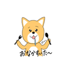 柴犬コロコロ日記（個別スタンプ：21）