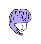 横顔 すみれ さん（個別スタンプ：7）