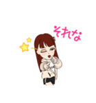 かわゆいおんなのこ（個別スタンプ：15）