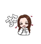 アイドルちゃんとヲタクくん（個別スタンプ：2）