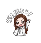 アイドルちゃんとヲタクくん（個別スタンプ：6）