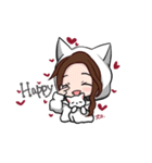 アイドルちゃんとヲタクくん（個別スタンプ：8）