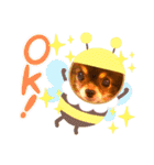 チョコちゃんスタンプ♡*(業務連絡編)（個別スタンプ：4）