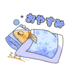メダかわいい日常スタンプ（楊貴妃メダカ）（個別スタンプ：8）
