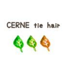 CERNE tie hair / セルンティーヘアー（個別スタンプ：4）