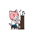 動く猫 Bucha（個別スタンプ：16）