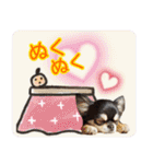 黒チワワの日常3（個別スタンプ：22）