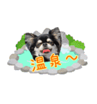 黒チワワの日常3（個別スタンプ：35）