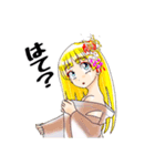 頑張る巫女お姉さん  22（個別スタンプ：17）