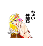 頑張る巫女お姉さん  22（個別スタンプ：18）